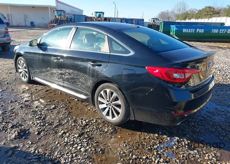 2016 Hyundai Sonata Sport from USA, damaged, VIN 5NPE34AF3GH367480